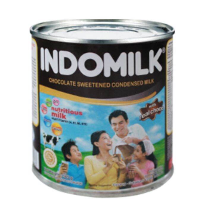 Indomilk Susu Kental Manis Coklat Kaleng 370gr Lazada Indonesia