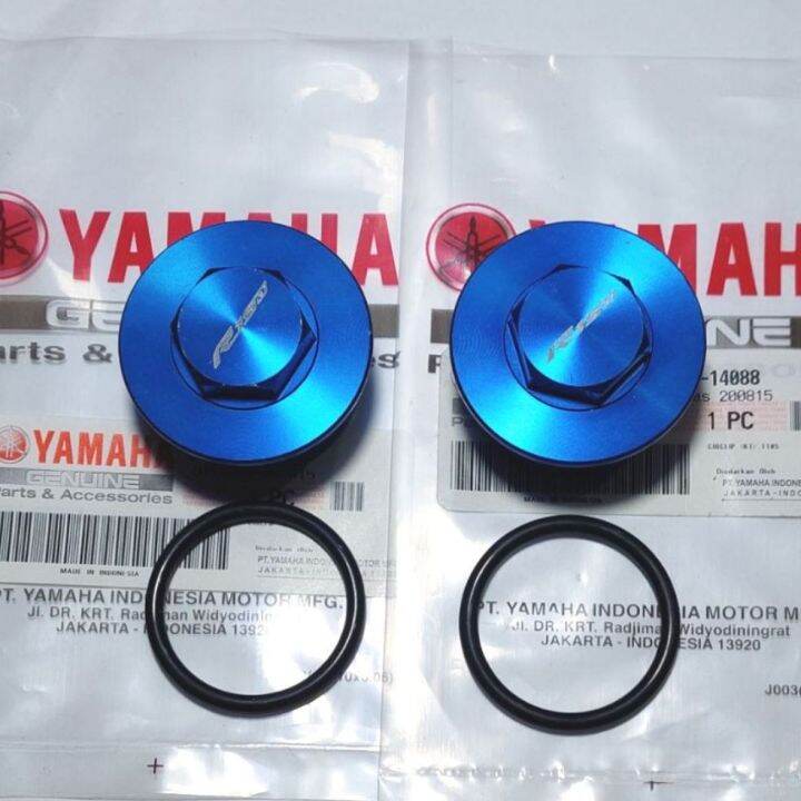 Baut Tutup As Shock Shok Depan Seat Set Kanan Kiri Yamaha New R25 LED