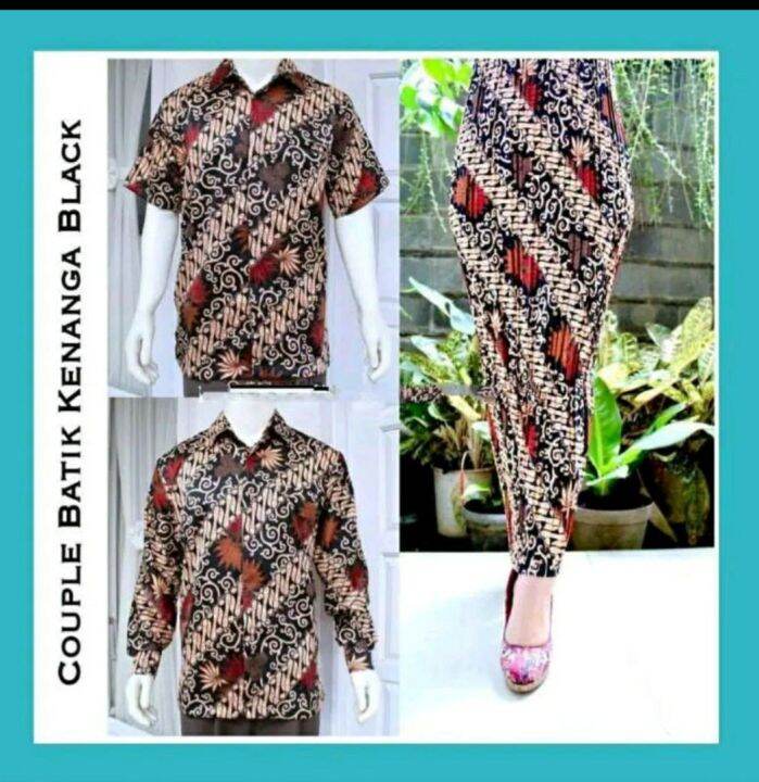 ROK PLISKET DAN KEMEJA PRIA COUPLE ROK PLISKET BATIK DAN KEMEJA COUPLE