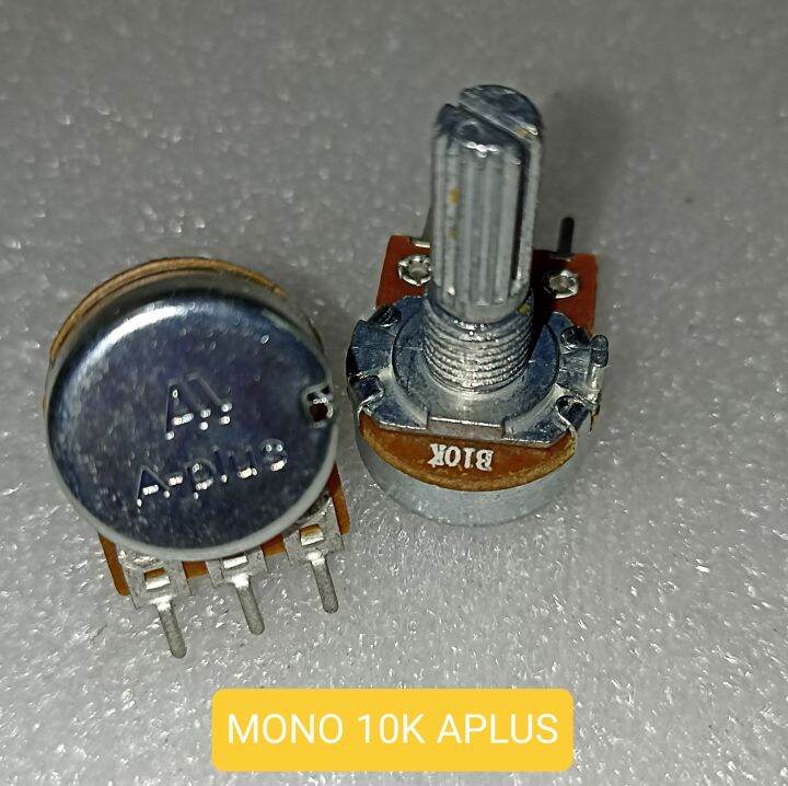 POTENSIO MONO 10K APLUS POTENSIOMETER 10 K APLUS AS PUTAR Lazada