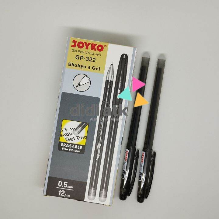 Pulpen Hapus Joyko Gp Shokyo Erasable Gel Pen Mm Pak Isi