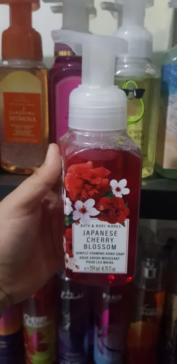 BBW Japanese Cherry Blossom Gentle Foaming Hand Soap 259ml Lazada PH