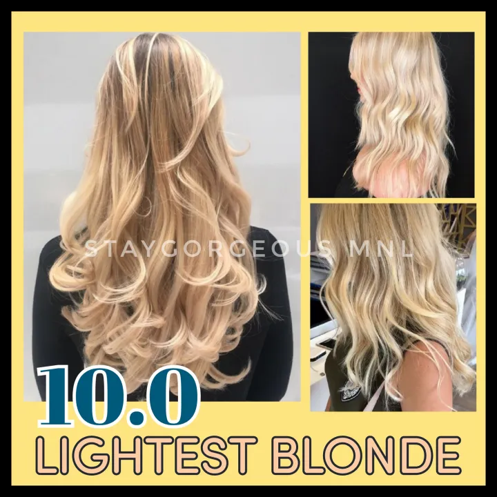 Bremod Lightest Blonde Hair Color Set With Oxidizing Lazada Ph