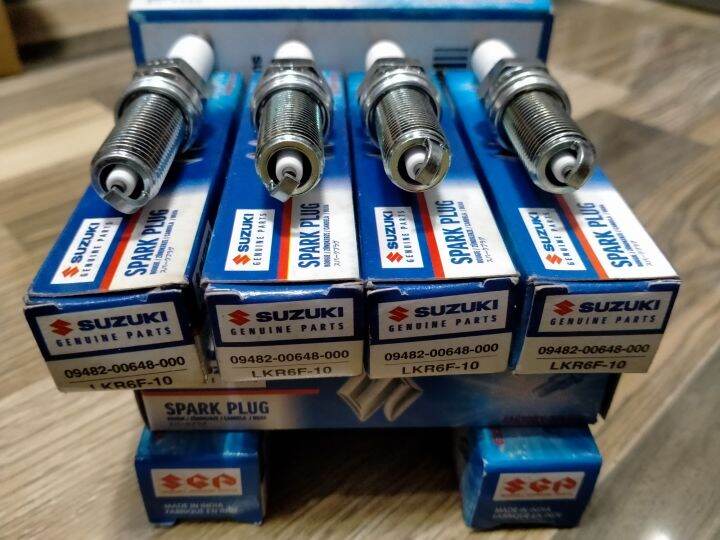 Suzuki Spark Plug Set Of 4 NGK LKR6F 10 For Suzuki Swift 1 2 Suzuki