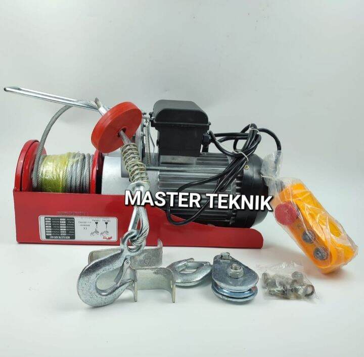 Super Winch Hoist Electric Kapasitas Kg Elektrik Hoist Mini Kg