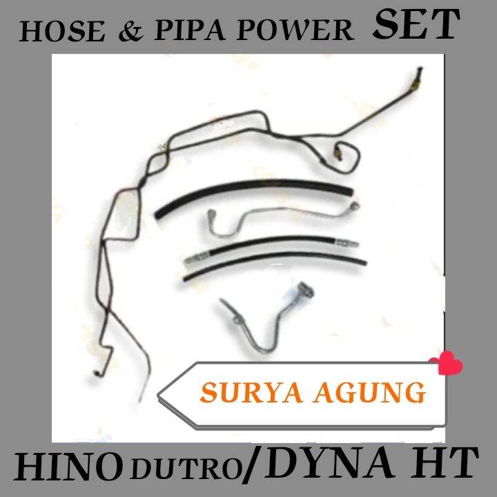 Selang Dan Pipa Power Steering Set Toyota Dyna Ht Hino Dutro Harga Set