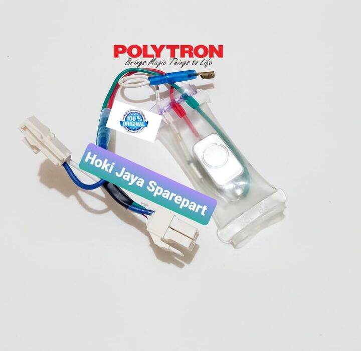 Bimetal Defrost Fuse Suhu Kulkas Polytron Original Pintu Lazada