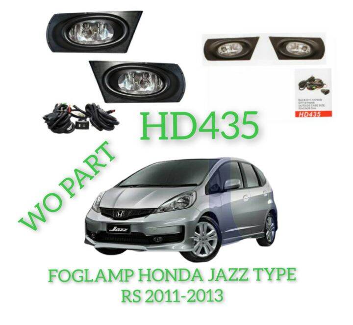 Foglamp Lampu Kabut Honda Jazz Fit Type Rs Hd Dlaa Lampu