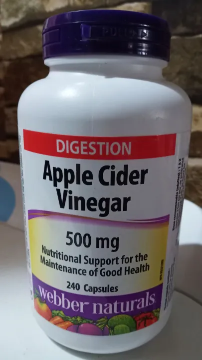 Apple Cider Capsule Nutritional Support For The Maintenace Of Good