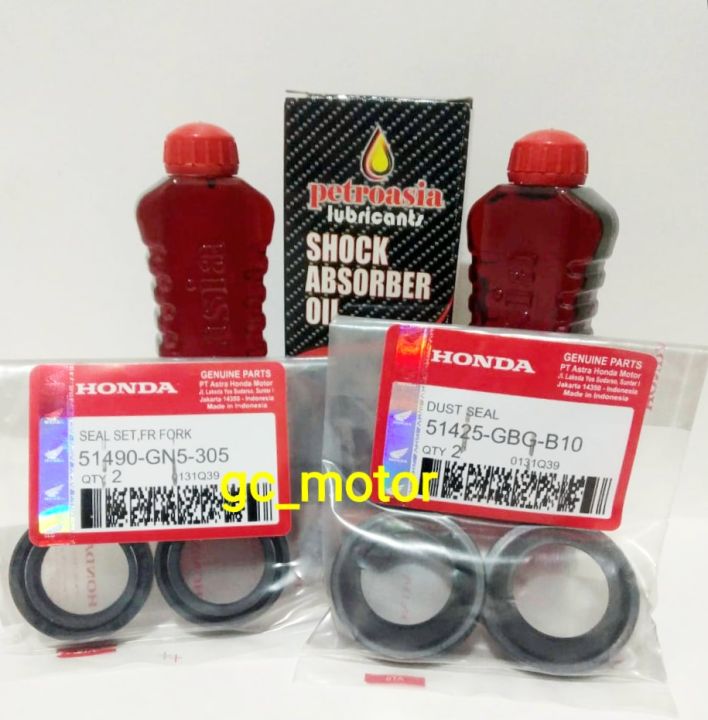 Sil Seal Shock Depan Vario Beat F1 Pop Genio Street Deluxe Scoopy Spacy