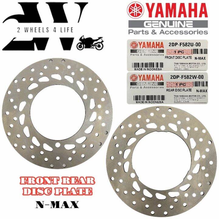 Yamaha Nmax Front Rear Disc Plate N Max Piring Brake Disk Depan