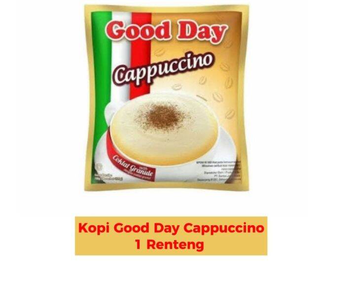 Kopi Good Day Cappuccino 1 Renteng Lazada Indonesia