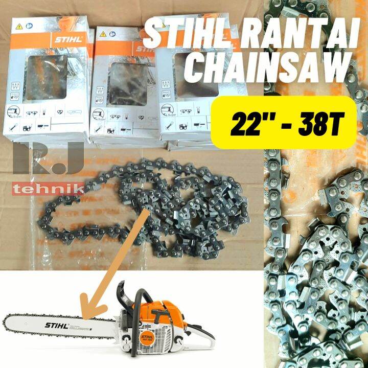 Stihl Rantai Gergaji Chainsaw Senso Inch Mata Bar T Spare Part