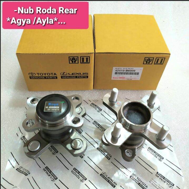 Nap Roda Belakang Lahar Roda Belakang Agya Ayla Non Sensor Import