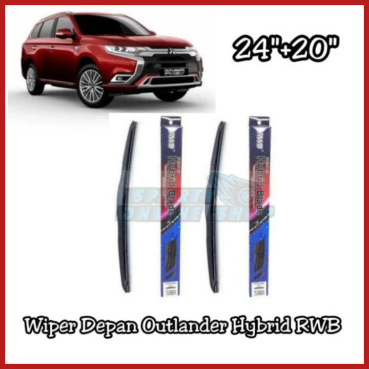 Wiper Depan Outlander Model Hybrid Rwb Lazada Indonesia