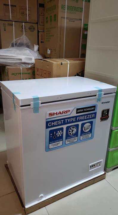 Sharp Chest Freezer 5 3cu Ft Now Available Model FRV 152 Lazada PH