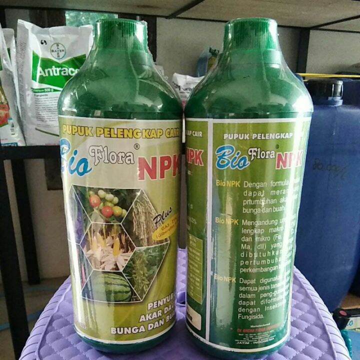 Pupuk Pelengkap Cair BIO NPK Plus 1 Liter BINA AGRO MANDIRI Lazada