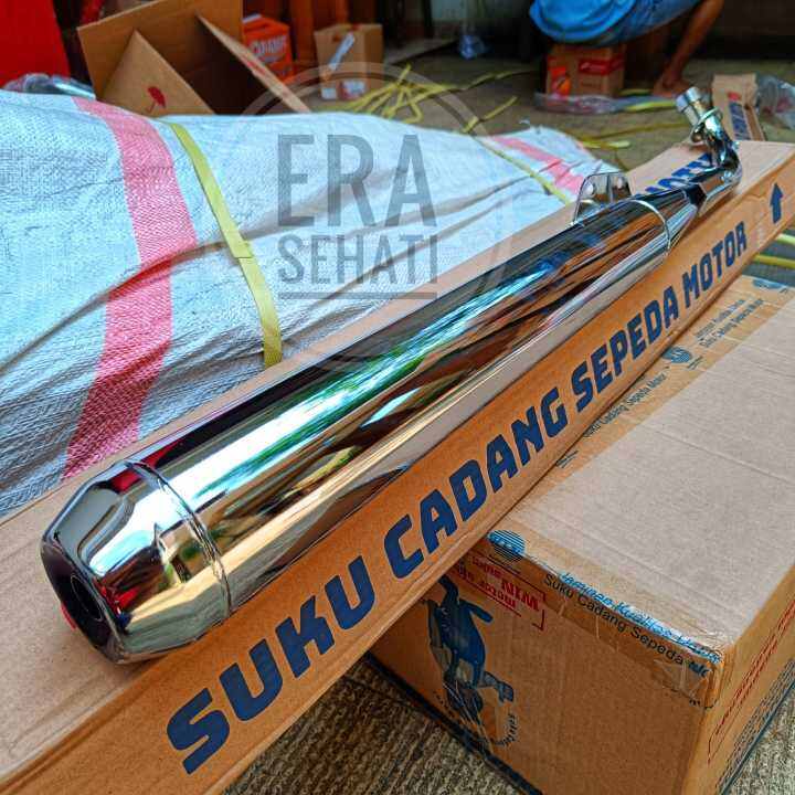 Knalpot Muffler Astrea Grand Legenda Fajar Indah Bahan Tebal Lazada