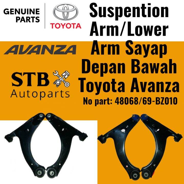 Lower Arm Sayap Depan Bawah Toyota Avanza OEM JAPAN Lazada Indonesia