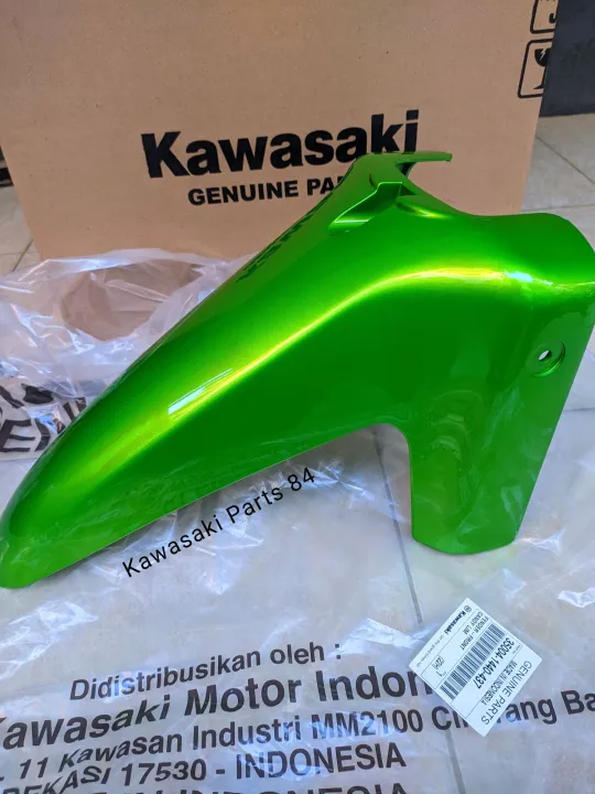 Fender Front Spakbor Depan Warna Hijau Metalik Motor Blitz R Lazada