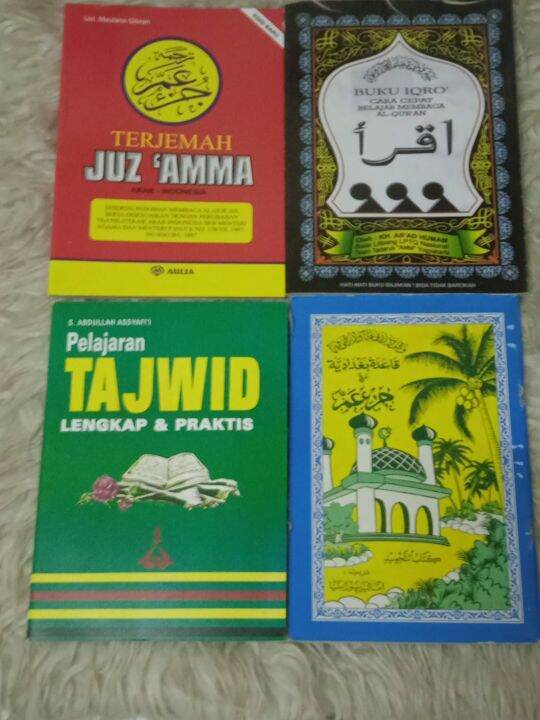 Paket Buku Iqro Turutan Tajwid Dan Terjemah Juz Amma Lazada Indonesia