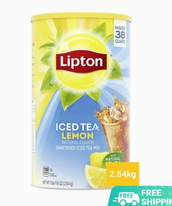 Lipton Lemon Iced Tea Mix 2 54kg Lazada PH