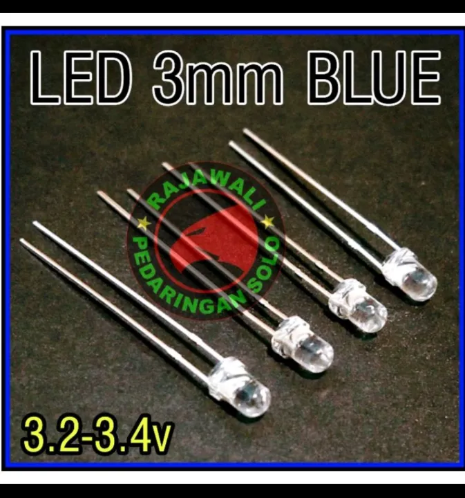 Led Dioda Mm Biru Isi Pcs Led Diode Mm Biru Isi Pcs Lazada Indonesia