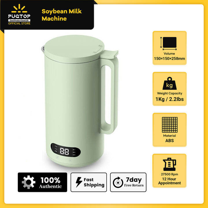 Pugtop New Mini Home Heating Broken Wall Automatic Soybean Milk