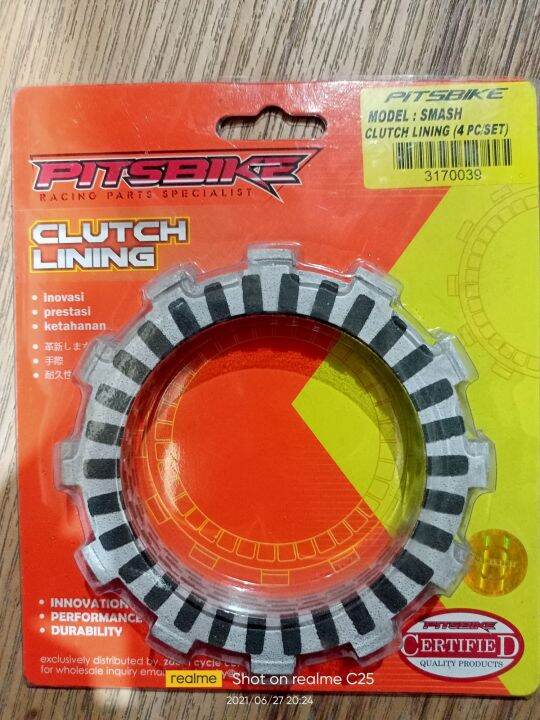 Pitsbike Clutch Lining For Smash Lazada Ph