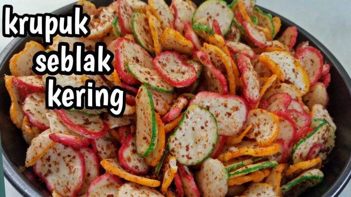 Krupuk Seblak Kering Pedas Gurih Bahan Original Lazada Indonesia