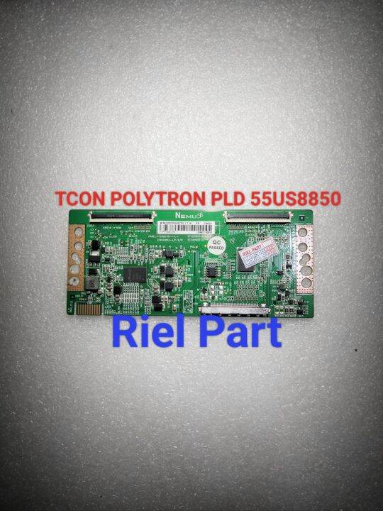 TCON TICON TIKON LOGIC BOARD TV LED POLYTRON PLD55US8850 PLD 55US8850