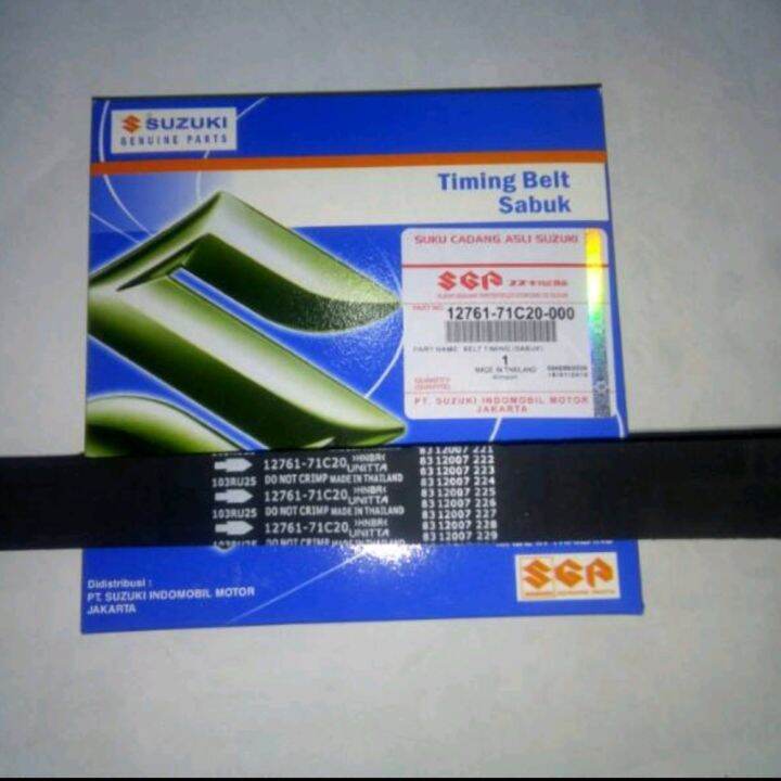 Timing Belt Suzuki Futura Carry Injection Apv Arena Baleno Mega