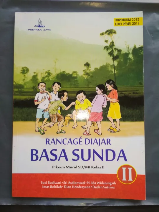 Buku Bahasa Sunda Kelas 2 SD Rancage Diajar Kurikulum 2013 Revisi 2017