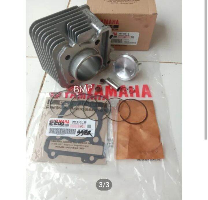 Blok Seher Cylinder Komplit 2PH Yamaha Frego 125 Cc PNP Mio M3 Mio Z