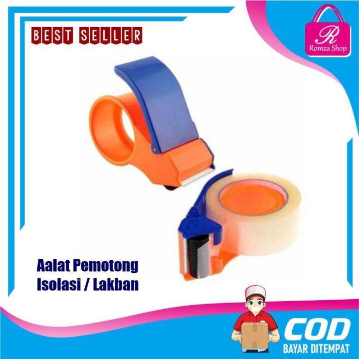 Pemotong Lakban Besar Dispenser Solasi Tape Cutter Alat Potong