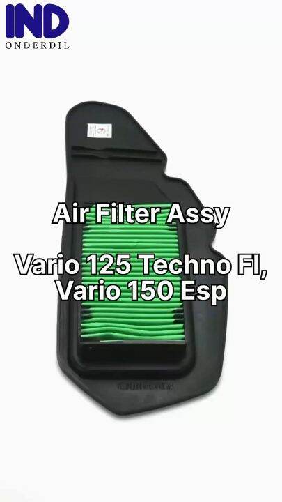 Filter Saringan Busa Udara Hawa Air Assy Vario 125 FI F1 Techno Helm In