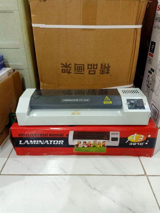 Mesin Laminator Laminasi Press Laminating A Panas Dingin Lazada