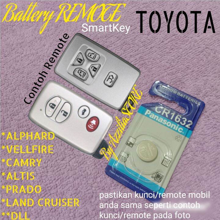 Baterai Battery Batre Batrai Untuk Remote Remot Keyless Smartkey Kunci