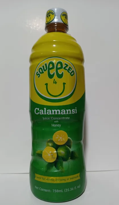 Squeezed U Calamansi Juice Concentrate With Honey Ml Lazada Ph