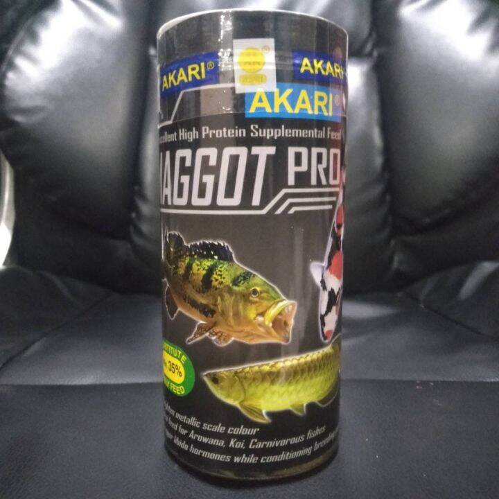 AKARI KECIL AKARI MAGGOT PRO 40GR PAKAN IKAN ARWANA LOUHAN Lazada