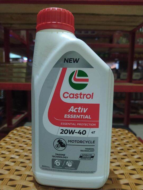 Oli Castrol Activ Essential 20W 40 0 8L Lazada Indonesia