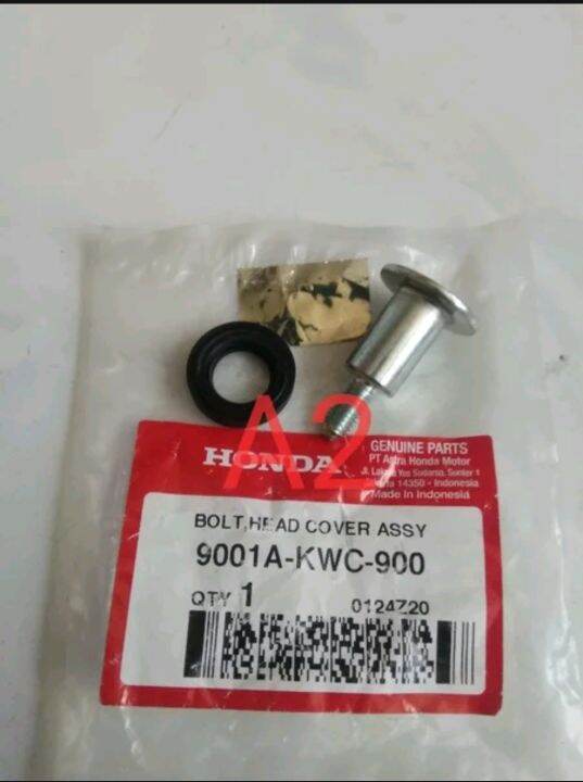 BOLT HEAD COVER ASSY Baut Baud Tutup Heat Het Hed Plus Karet New Sonic