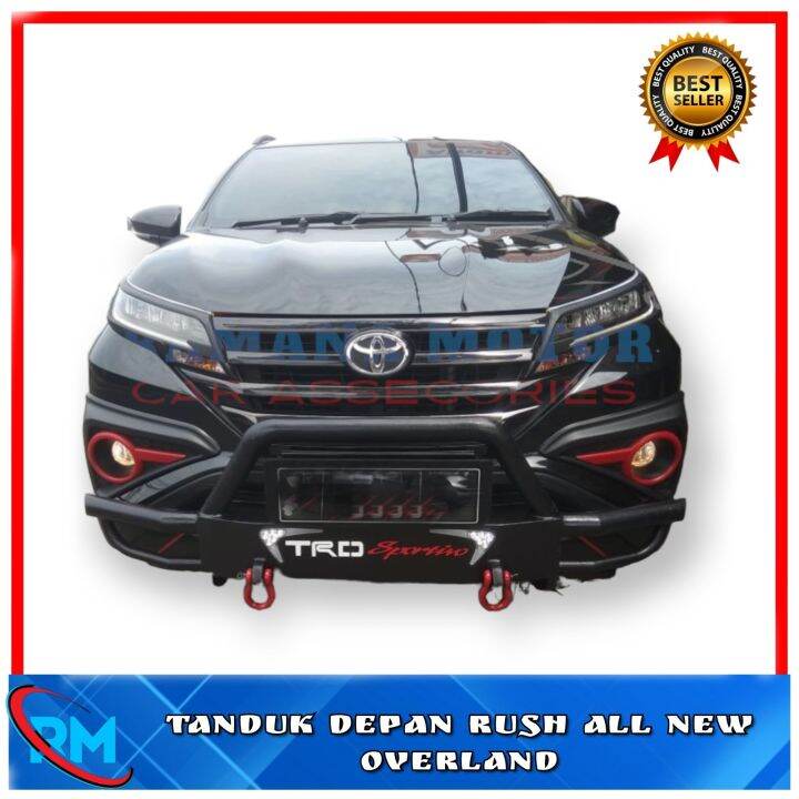 Tanduk Depan Rush Terios All New Model Overland Besi Bumper Depan Rush