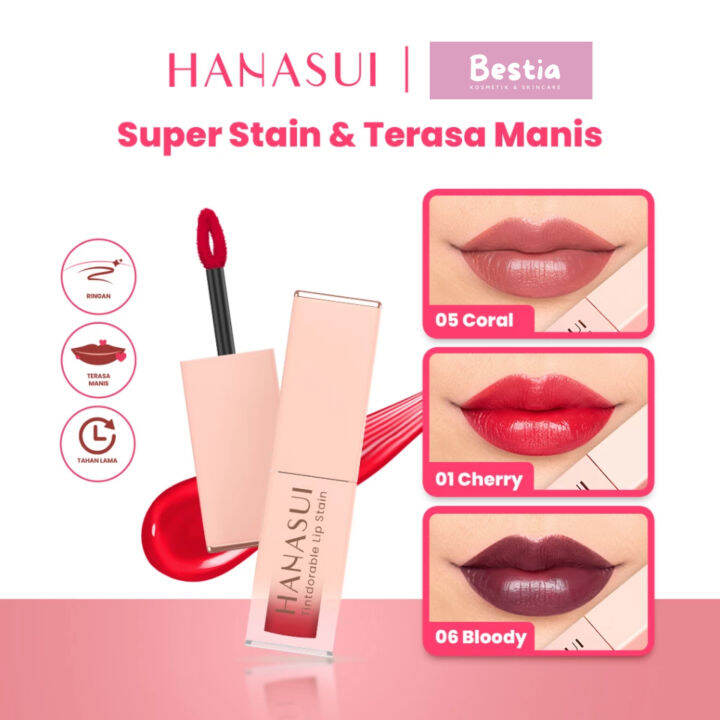 BBeauty Lip Tint Hanasui Hanasui Lip Tindorable Lip Stain Lip