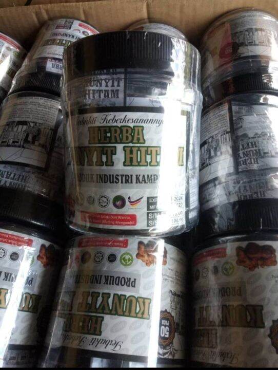 Herba Kunyit Hitam Tradisi Lazada