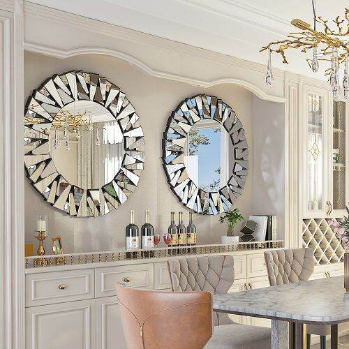 Artloge Hallway Art Wall Mirror