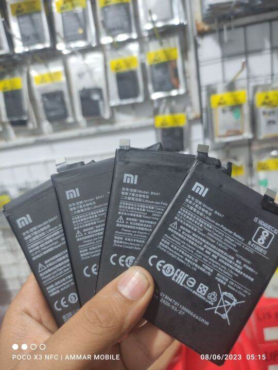 Baterai Battery BN47 COPOTAN ORI 100 XIAOMI REDMI 6 PRO MI A2 Lite