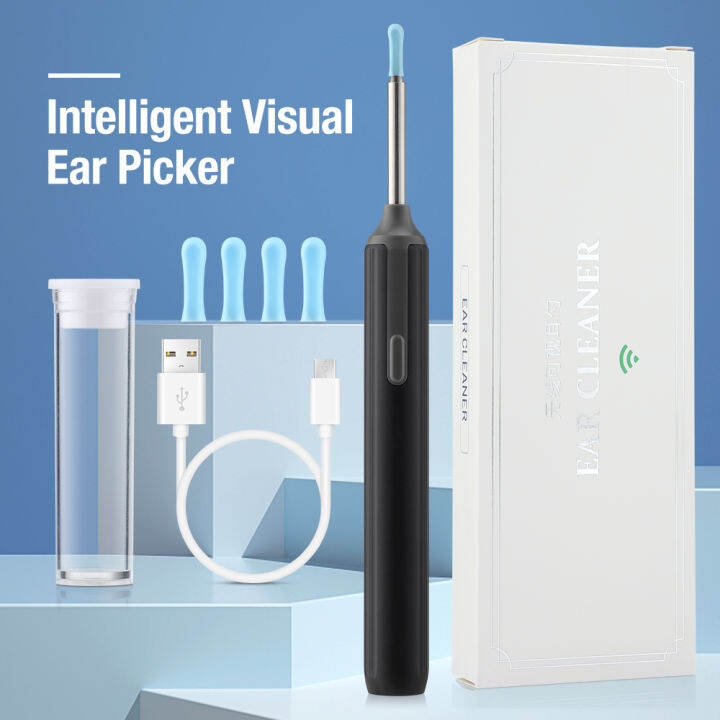 Smart Visual Ear Picker W Hd In Ear Cleaning Endoscope Camera Wifi