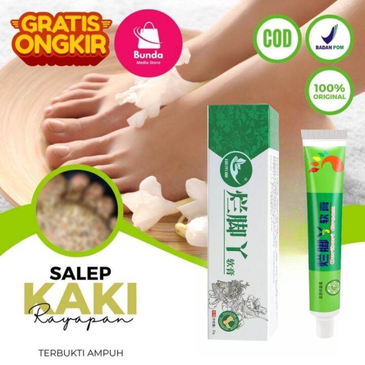 Salep Kaki Rayapan Obat Telapak Kaki G Bau Bolong Bolong Penghilang