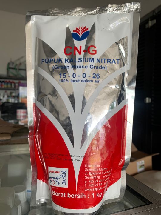 Pupuk Kalsium Nitrat CN G Pak Tani 1 KG Lazada Indonesia